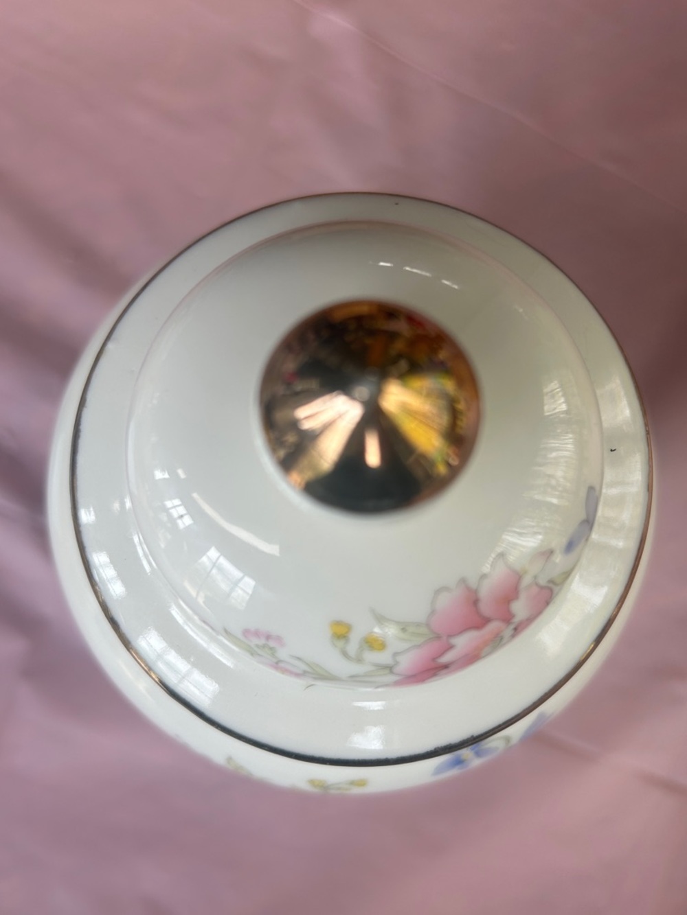 Vintage Fine China Japan Porcelain Ginger Jar - Picture 5 of 8